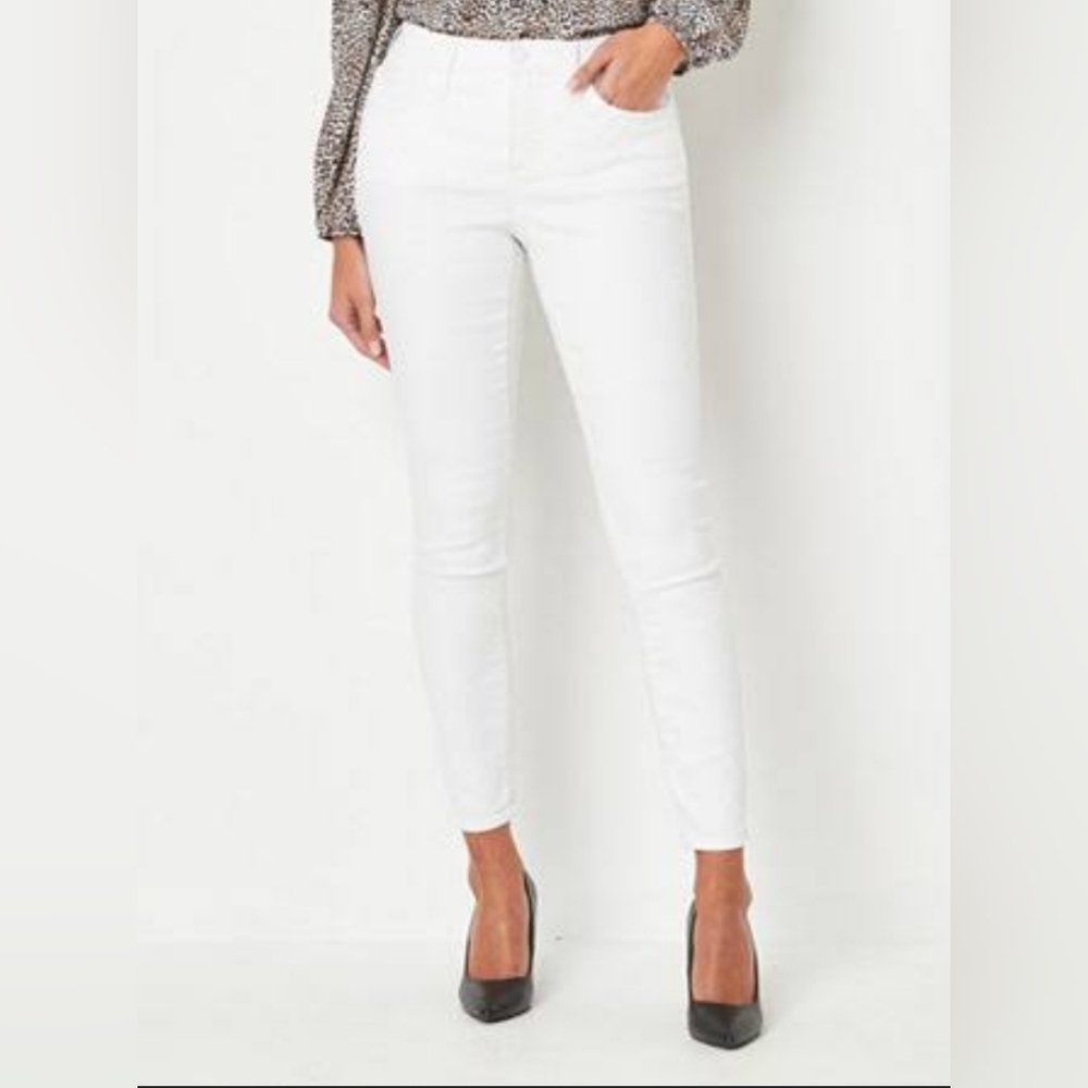 Express Mid-Rise Ankle Jeans
